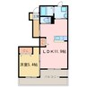 美らハウス 1LDKの間取り