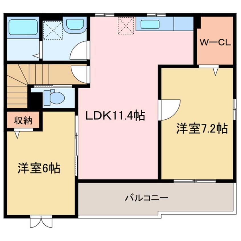 間取図 メゾン・ド・シェリ