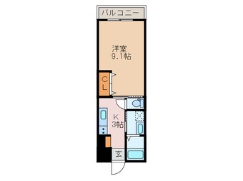 間取図 ルミナス西の土居