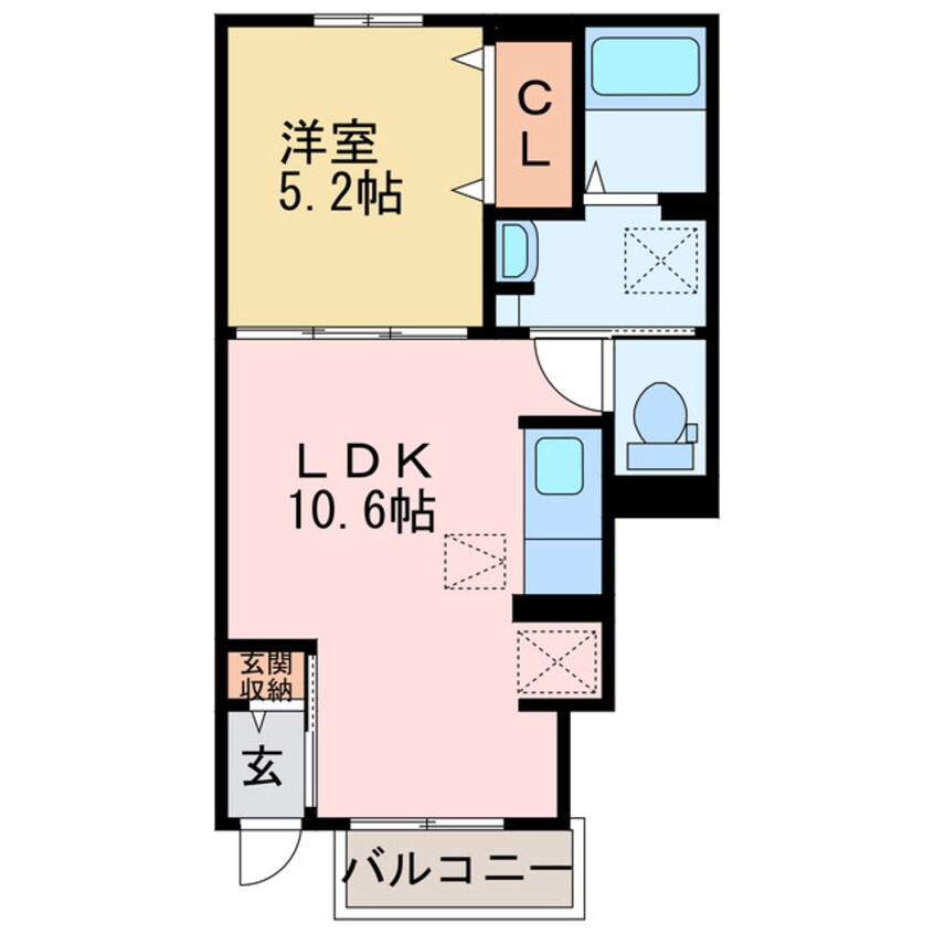 間取図 サニーミニヨンハウスⅢ