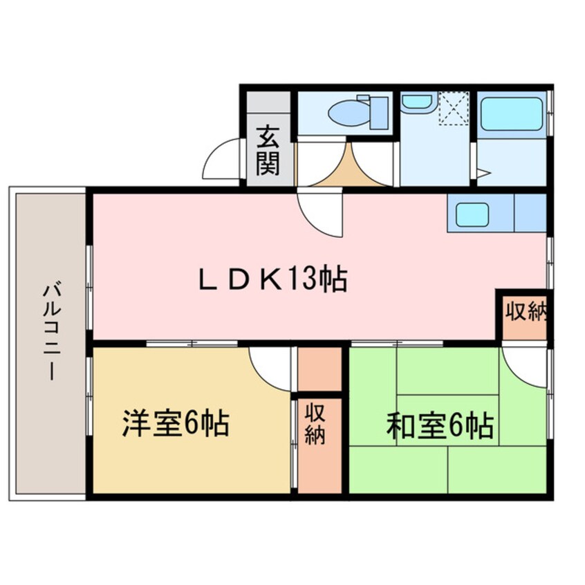 間取図 シーサイドセジュール