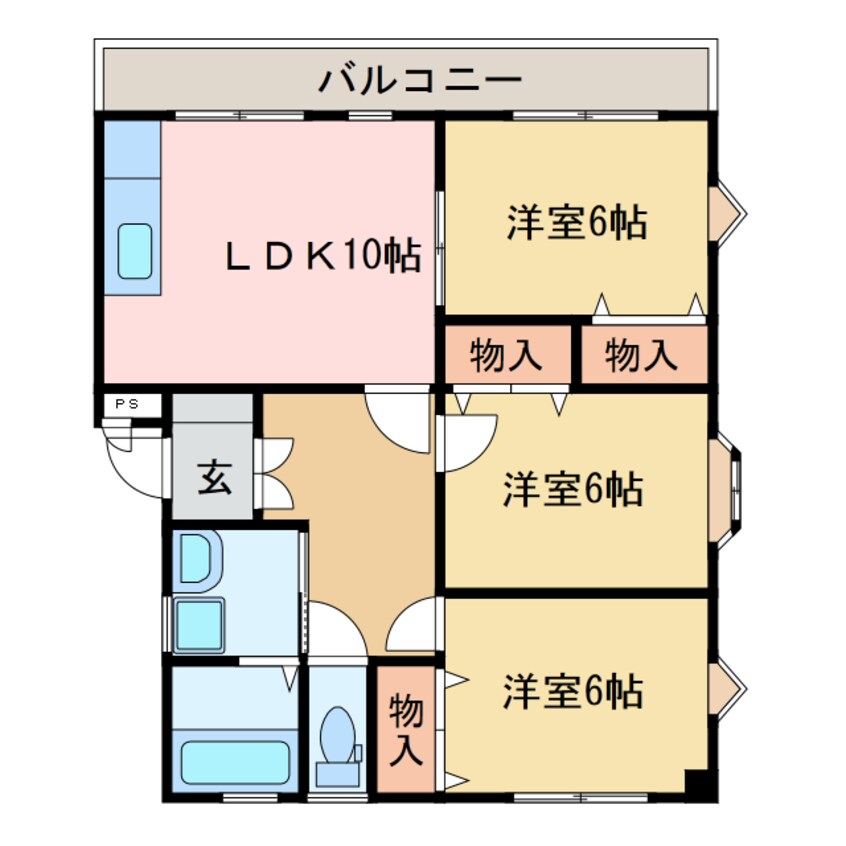 間取図 リバティーハウス