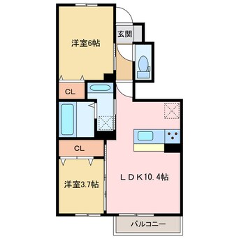 間取図 パールリリィ