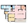 マウナ　レイ 1LDKの間取り