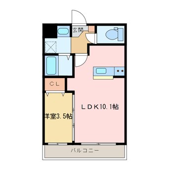 間取図 アルト泉宮