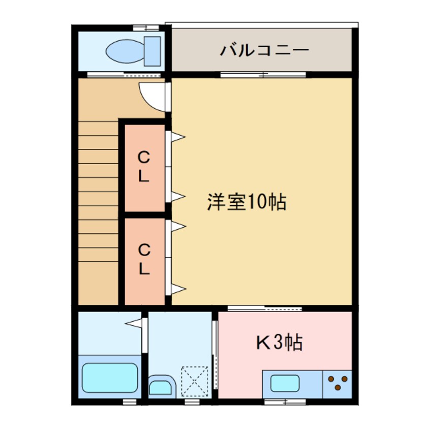 間取図 ブランノワール新田町