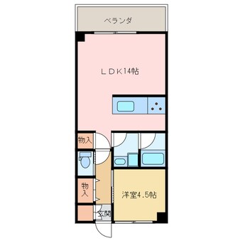 間取図 グランドハイツ西条