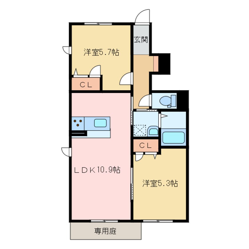 間取図 シャーメゾンMI-NE