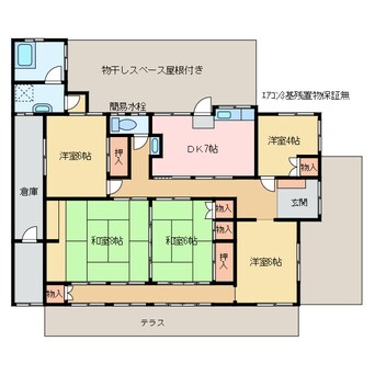 間取図 本郷2丁目4-6貸家