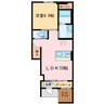 クリアＭ 1LDKの間取り