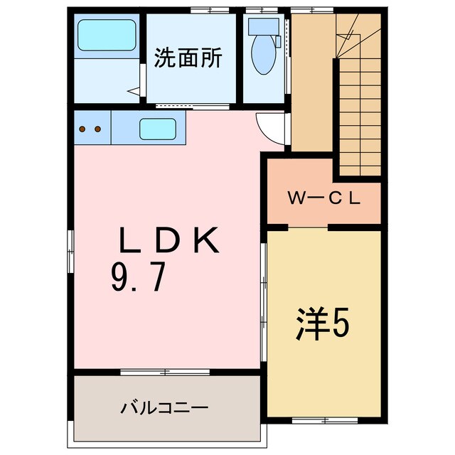 間取り図 カンパニア西の土居弐番館