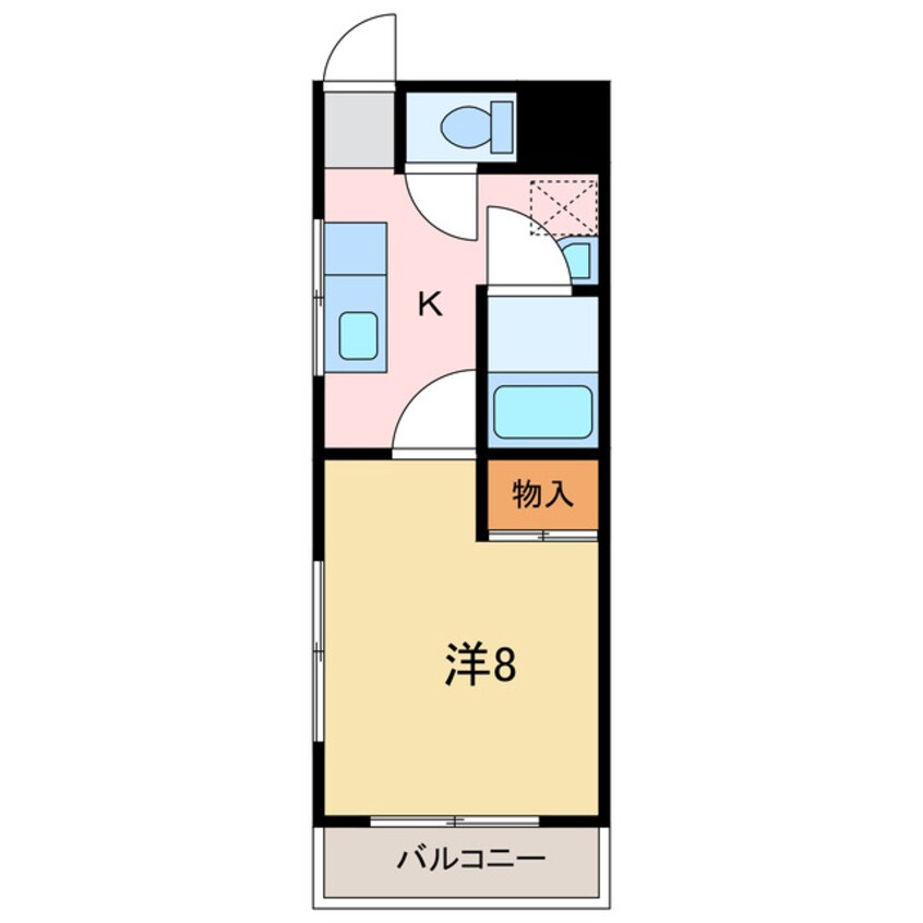 間取図 飛鳥ハイツ