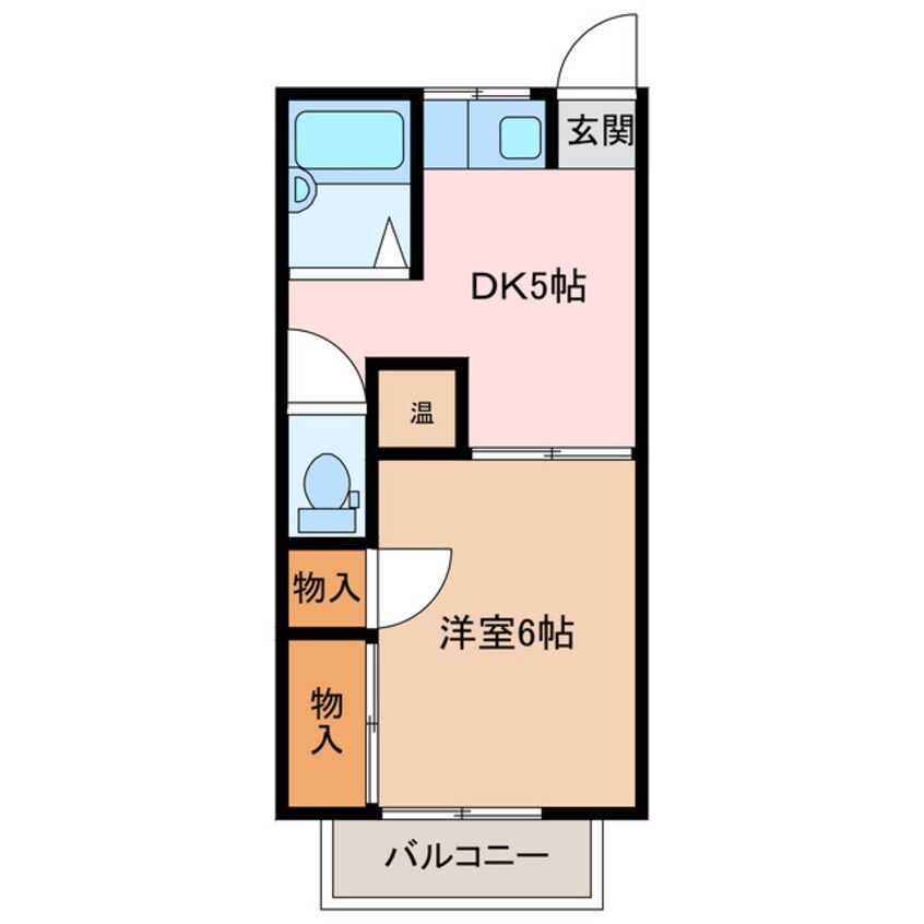 間取図 秦ハイツ