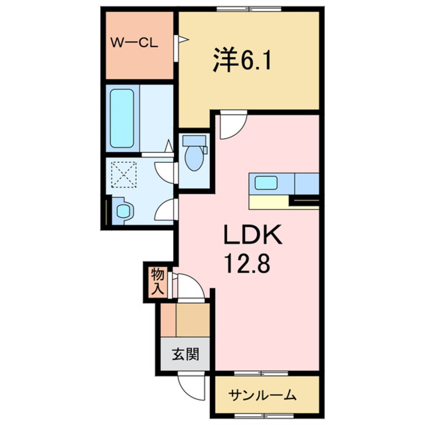 間取図 陽だまりカーム