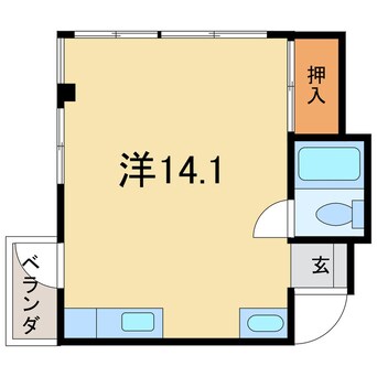 間取図 水主ビル