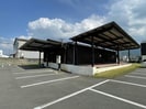 創作地区内　旧充填所の外観