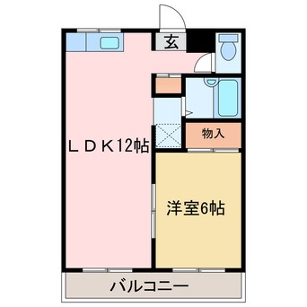 間取図 グラッドハウスたかはし