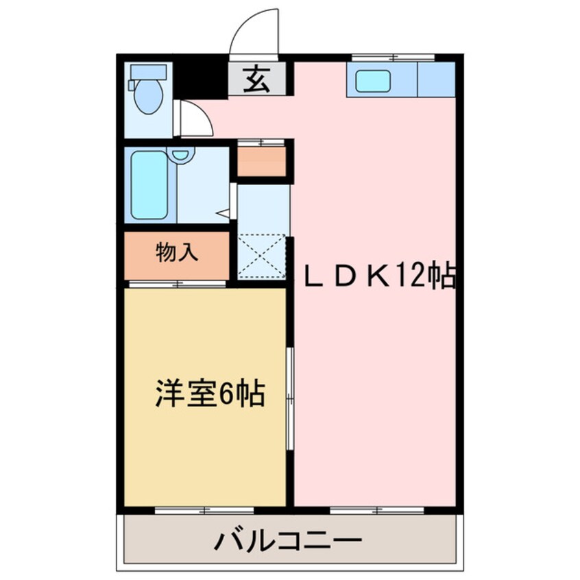 間取図 グラッドハウスたかはし