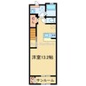 クリスタルコートJ2 1Rの間取り