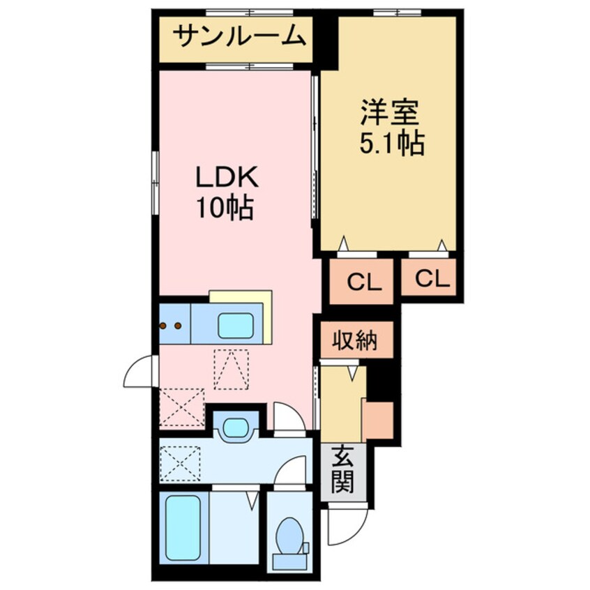 間取図 ハイドレンジア