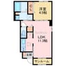 アトレ萩生 1LDKの間取り