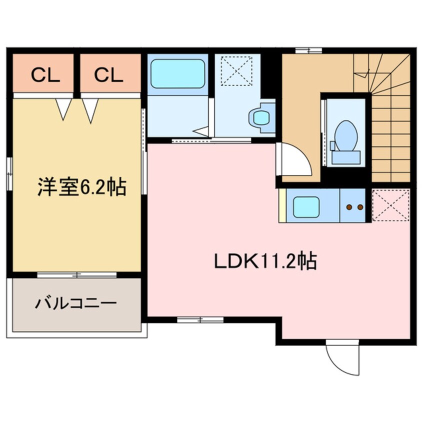 間取図 アカンサス