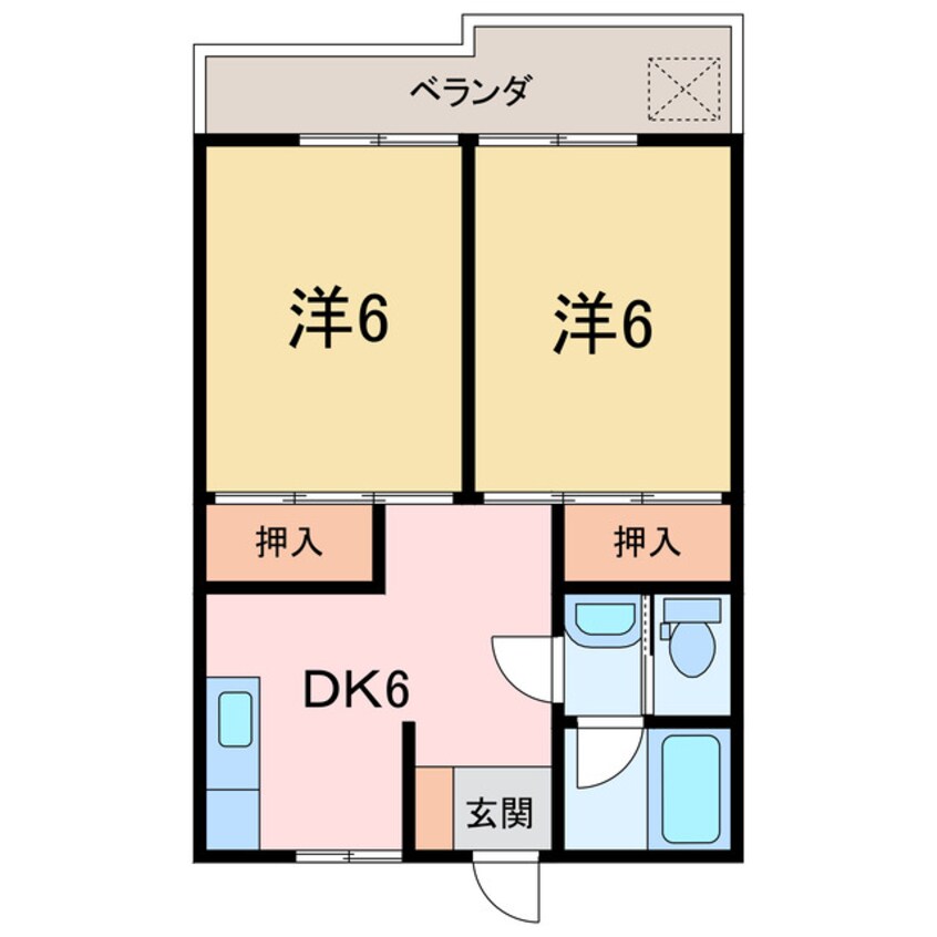 間取図 松本マンション