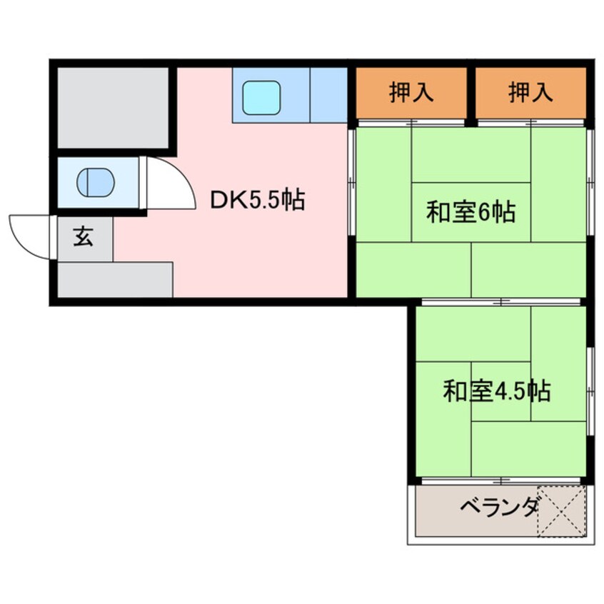 間取図 ハイツいとう