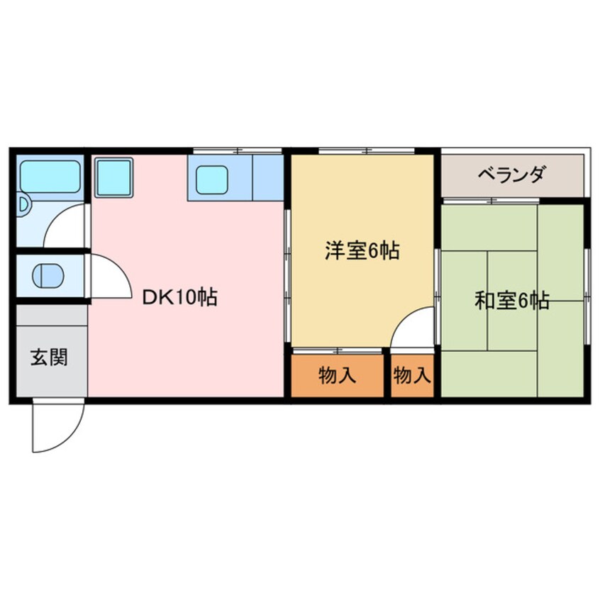 間取図 ハイツいとう