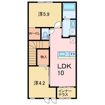 間取図 イル　フィオーレ