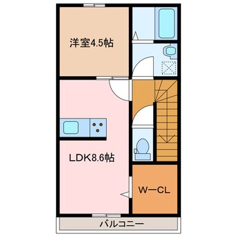 間取図 ベルグレイヴィア新居浜駅前Ⅱ