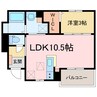 東雲町２丁目アパート 1LDKの間取り