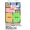 メゾン ド Kiko 2DKの間取り