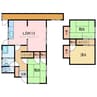 萩生2033-9貸家 3LDKの間取り