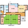 中村3丁目4-17貸家 3DKの間取り