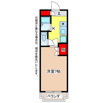 間取図 プリヴィラ壹番館