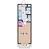 プリヴィラ壹番館 1Kの間取り
