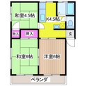 メゾン第一の間取図