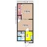 ヴィラ第壹番館 2Kの間取り