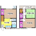 マウンテンハウスⅡの間取図