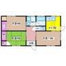 マルグリット 3Kの間取り