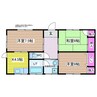 マルグリット 3Kの間取り
