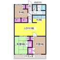 ジョリエ大野原の間取図