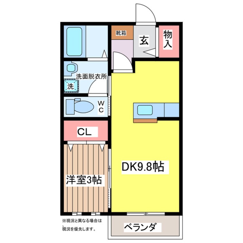 間取図 ナチュラルコート