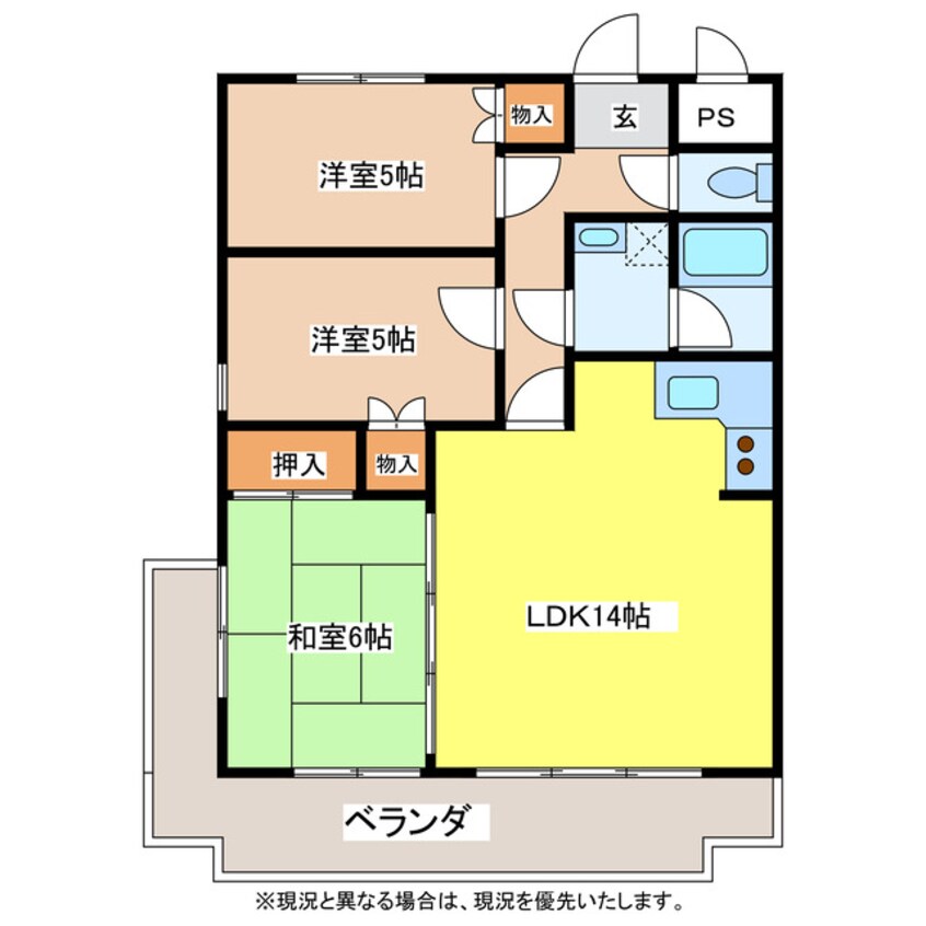 間取図 南部マンション