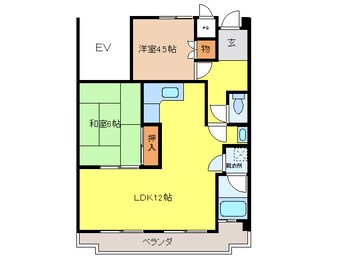 間取図 南部マンション