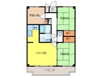 間取図 南部マンション