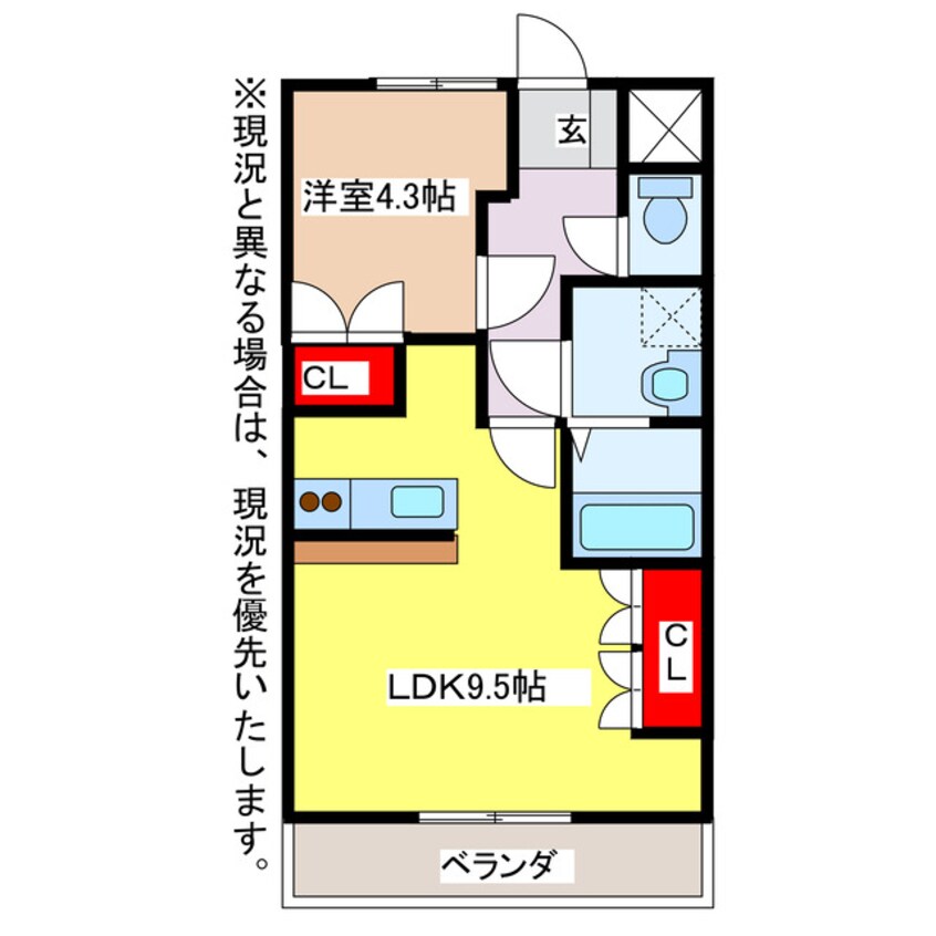 間取図 ローズハート