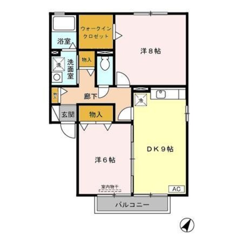 間取図 セピアコートⅡ