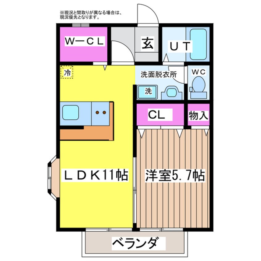間取図 ハイムＫＥＮ